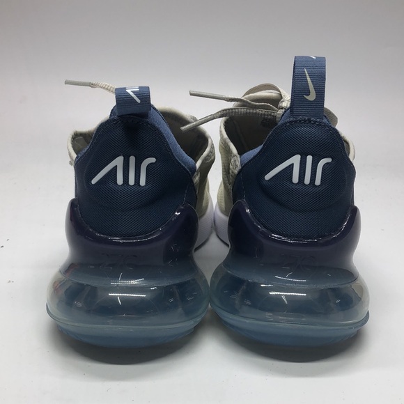 Women’s Nike AirMax 270 Blue/White FQ8783-072 USED Size 8 - Picture 4 of 10